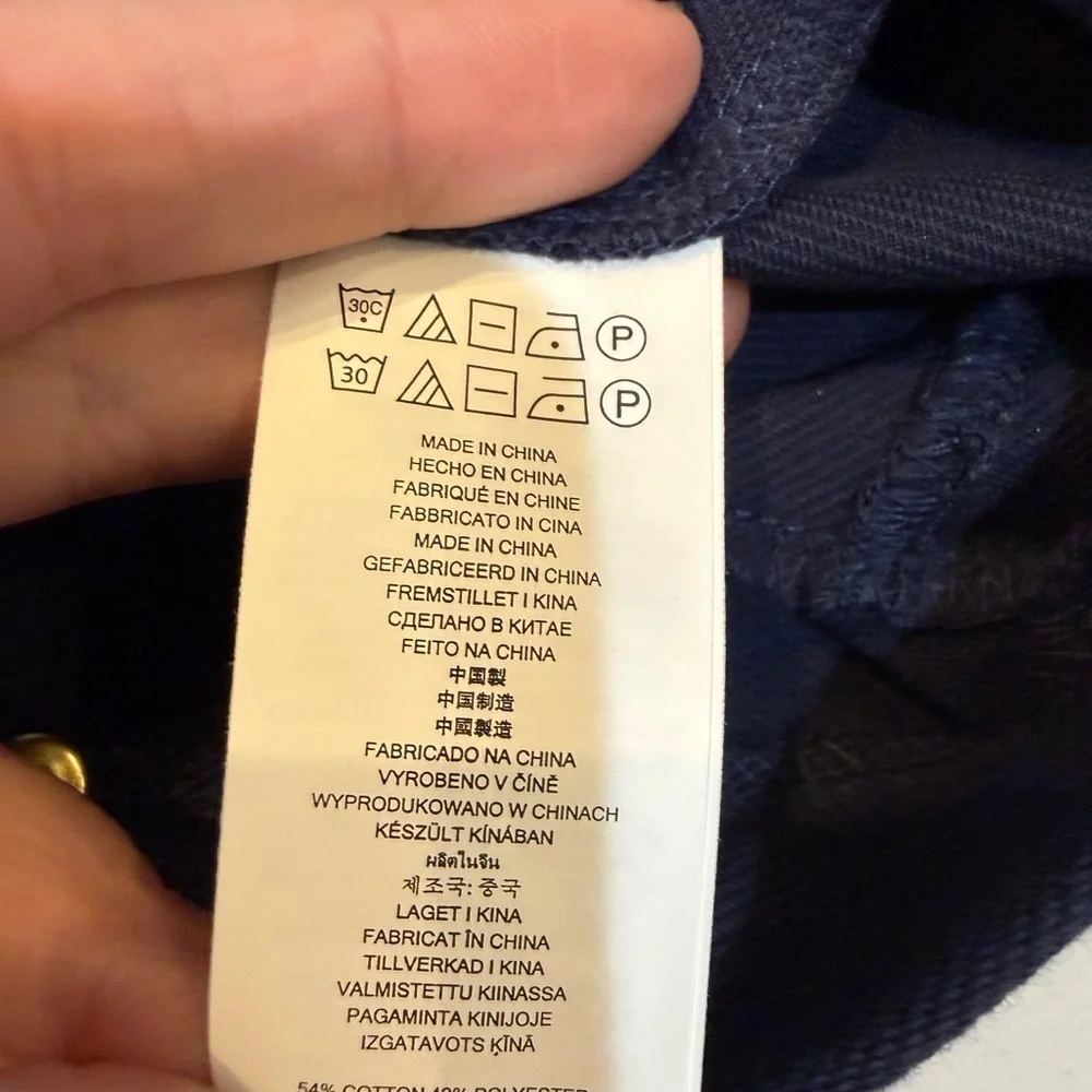 MICHAEL Michael Kors Stretch Knit Twill Leggings Jeggings Navy